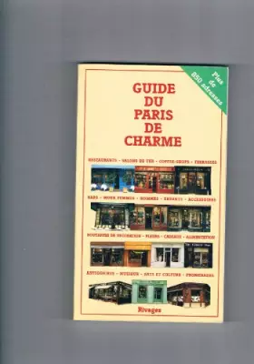 Couverture du produit · Guide du paris de charme
