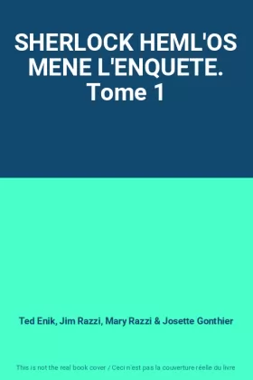 Couverture du produit · SHERLOCK HEML'OS MENE L'ENQUETE. Tome 1
