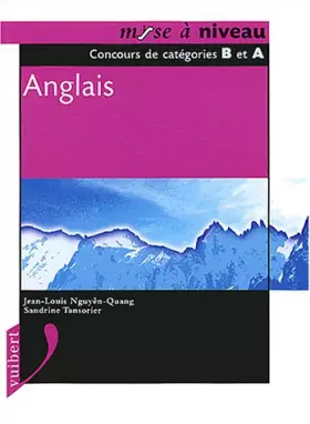 Couverture du produit · Anglais: Concours de catégories B et A