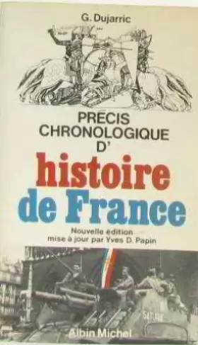Couverture du produit · Précis chronologique d'histoire de France