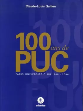 Couverture du produit · 100 ans de P.U.C