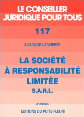 Couverture du produit · Société à responsabilité limitée, numéro 117, 3ème édition