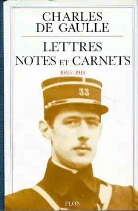 Couverture du produit · Lettres, Notes et Carnets (01)