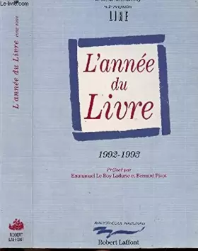 Couverture du produit · L'année du livre : 1992-1993