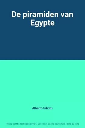 Couverture du produit · De piramiden van Egypte
