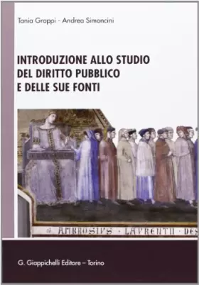 Couverture du produit · Introduzione allo studio del diritto pubblico e delle sue fonti