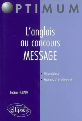 Couverture du produit · L'anglais au concours MESSAGE