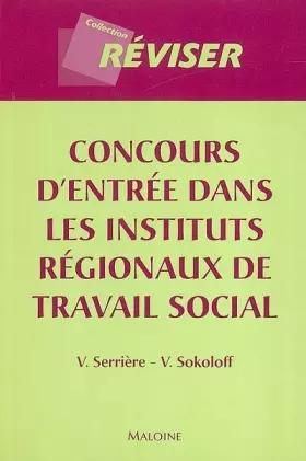 Couverture du produit · concours d'entree dans les instituts regionaux de travail social