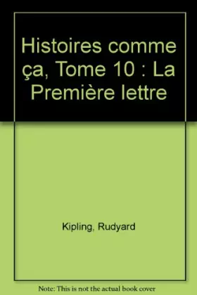 Couverture du produit · La Première lettre
