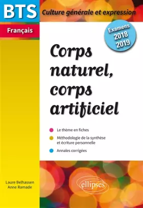 Couverture du produit · Corps naturel, corps artificiel. Examens 2018 et 2019