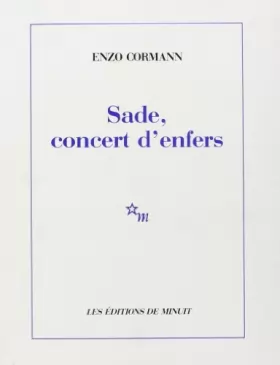 Couverture du produit · Sade, "concert d'enfers"