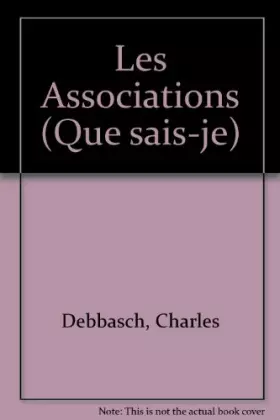 Couverture du produit · Les Associations