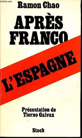 Couverture du produit · Après Franco, l'Espagne
