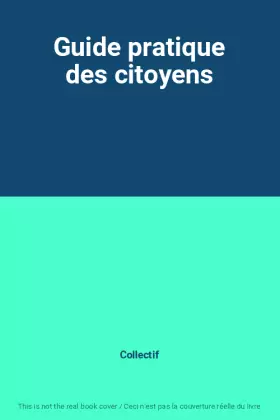 Couverture du produit · Guide pratique des citoyens
