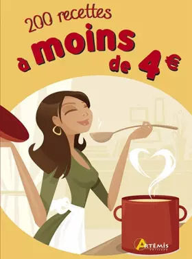 Couverture du produit · 200 recettes à moins de 4 