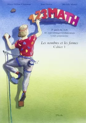 Couverture du produit · 1, 2, 3 math, CP. Cahier, 1