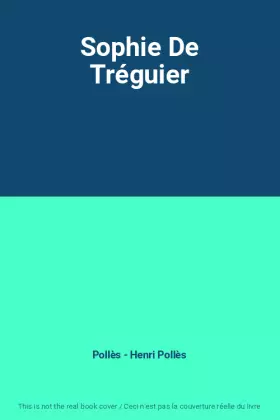 Couverture du produit · Sophie De Tréguier