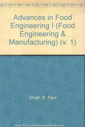 Couverture du produit · Advances in Food Engineering