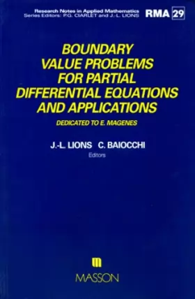 Couverture du produit · Boundary value problems for partial differential equations and applications : Dedicated to E. Magenes