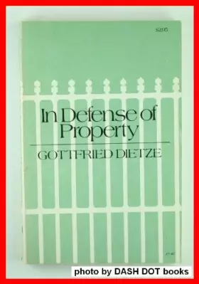 Couverture du produit · In Defence of Property