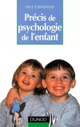 Couverture du produit · Précis de psychologie de l'enfant
