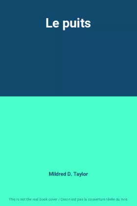 Couverture du produit · Le puits