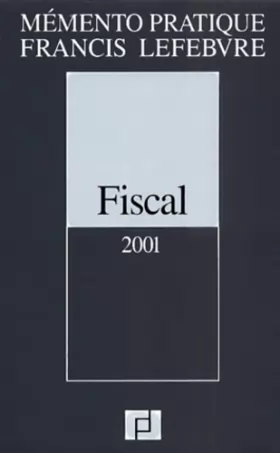 Couverture du produit · Fiscal : Edition 2001