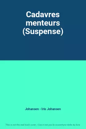 Couverture du produit · Cadavres menteurs (Suspense)