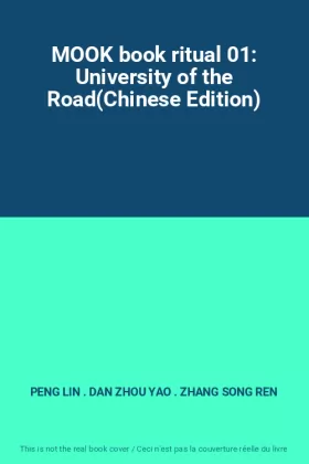 Couverture du produit · MOOK book ritual 01: University of the Road(Chinese Edition)
