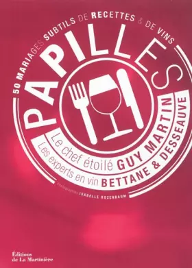 Couverture du produit · Papilles. 50 mariages subtiles de mets