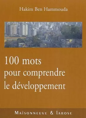 Couverture du produit · 100 mots pour comprendre le développement