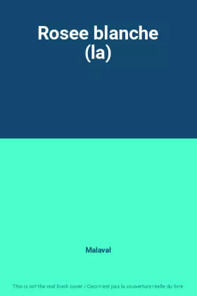 Couverture du produit · Rosee blanche (la)