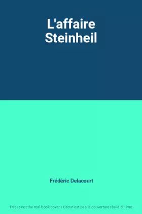 Couverture du produit · L'affaire Steinheil