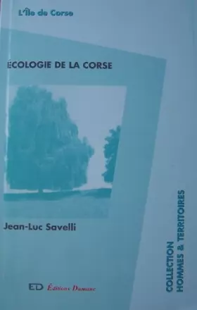 Couverture du produit · Ecologie de la Corse