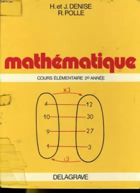 Couverture du produit · Mathematiques cours elementaire 2e annee