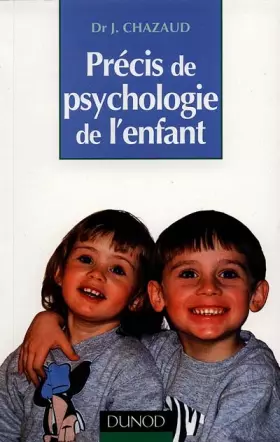 Couverture du produit · Précis de psychologie de l'enfant