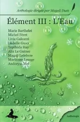 Couverture du produit · Element III : l'eau