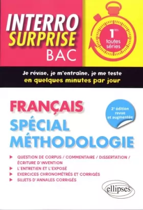 Couverture du produit · Français 1re toutes séries. Spécial méthodologie - 2e édition revue et augmentée