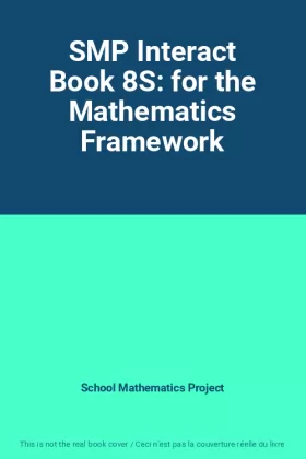Couverture du produit · SMP Interact Book 8S: for the Mathematics Framework
