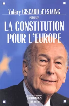 Couverture du produit · Une constitution pour l'Europe