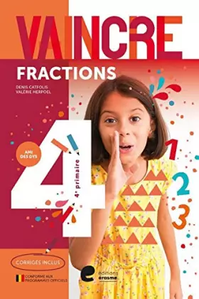 Couverture du produit · Vaincre les fractions 4e primaire