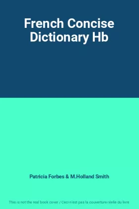 Couverture du produit · French Concise Dictionary Hb