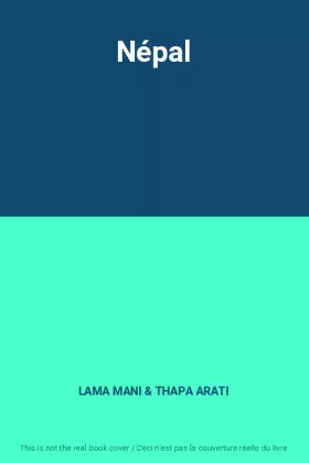 Couverture du produit · Népal