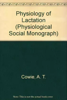 Couverture du produit · Physiology of Lactation