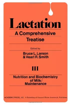 Couverture du produit · Nutrition and Biochemistry of Milk Maintenance (v. 3)