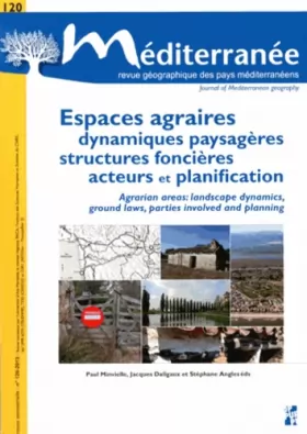 Couverture du produit · Espaces agraires dynamiques paysageres structures foncieres acteurs et planifica