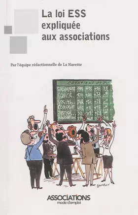 Couverture du produit · La loi ESS expliquée aux associations