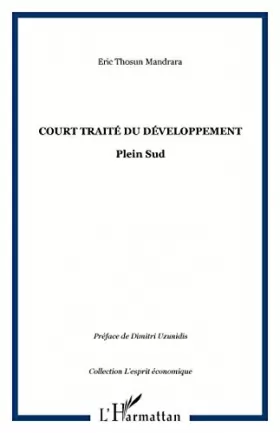 Couverture du produit · Court traité du développement : Plein Sud