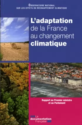 Couverture du produit · L'adaptation de la France au changement climatique : ONERC
