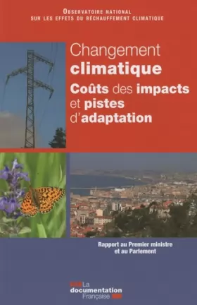 Couverture du produit · Changement climatique : couts des impacts et pistes d'adaptation